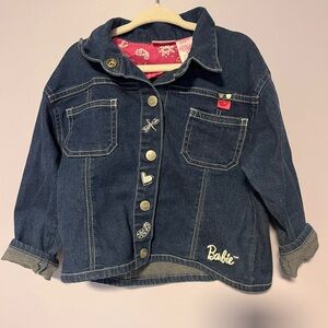 Barbie Kids Denim Jacket - Blue
